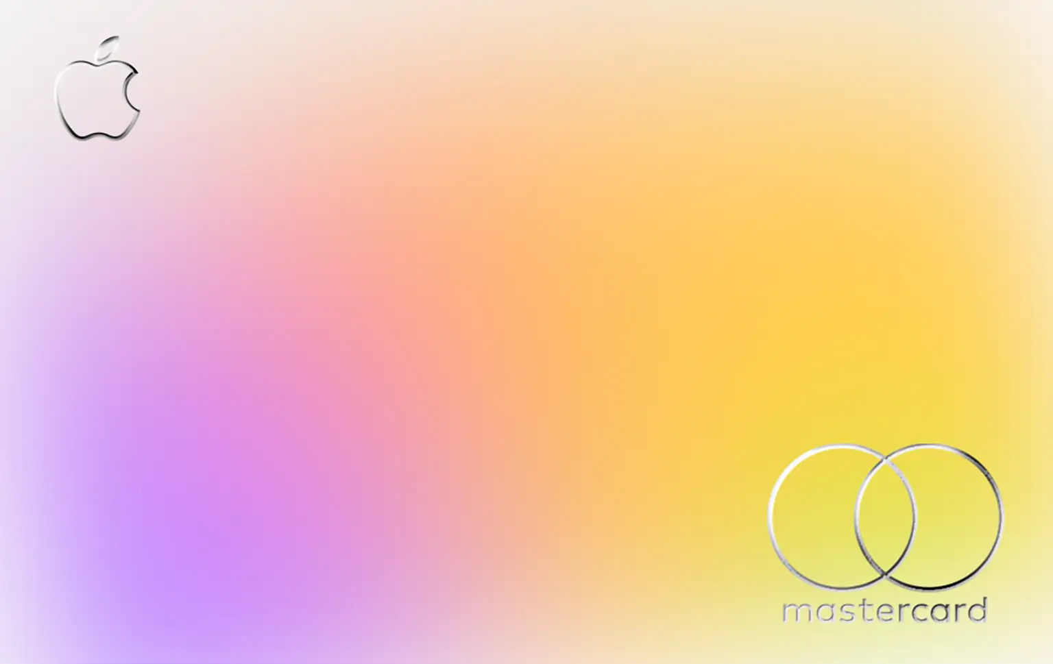 Apple Card·柔彩渐变