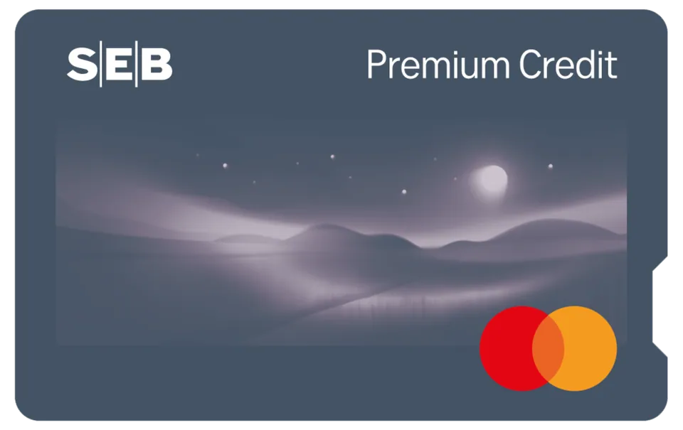 SEB Mastercard Premium — SEB 卡面预览