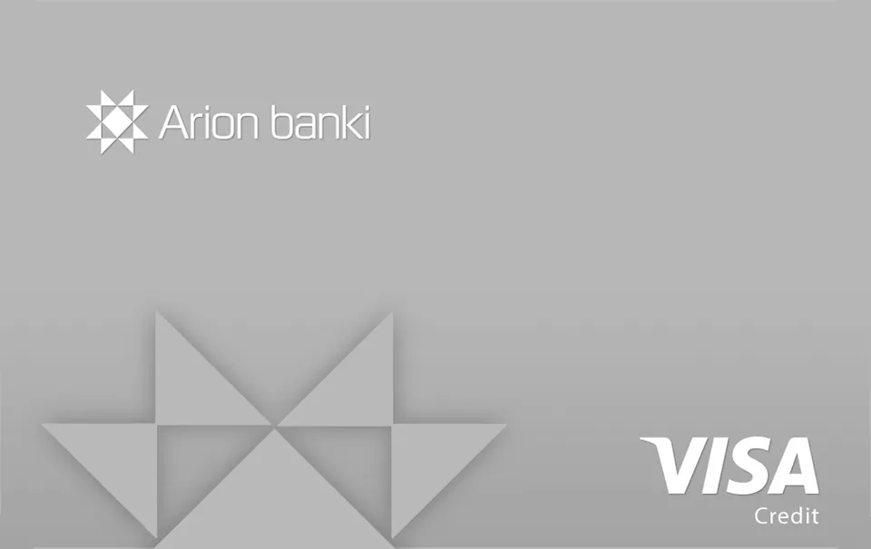 Arion Banki Visa Platinum — Arion Banki 卡面预览