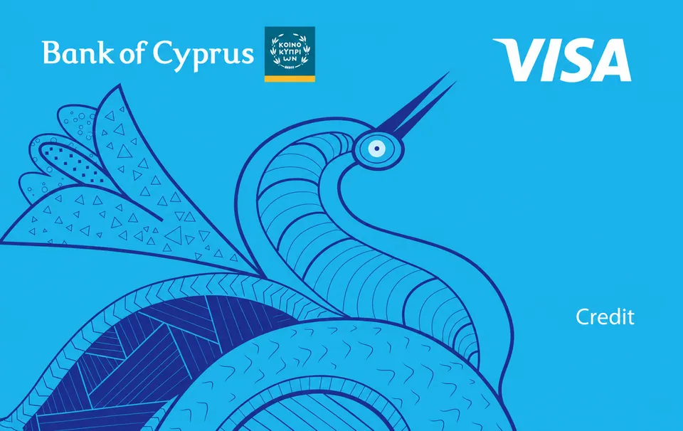 Bank of Cyprus Visa Classic Credit — Bank of Cyprus 卡面预览