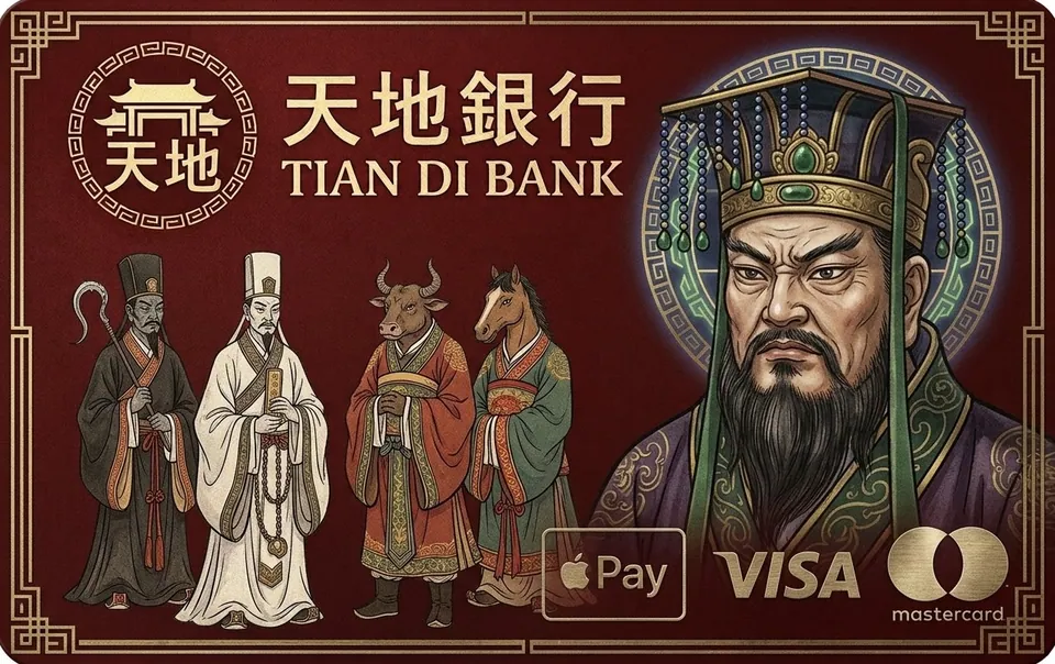 天地银行·冥府人物 — 사용자 제작