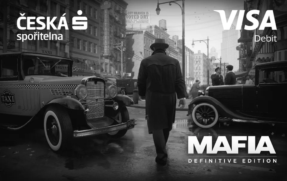 Česká spořitelna Visa Debit (Mafia: Definitive Edition) — Česká spořitelna · 카드 이미지