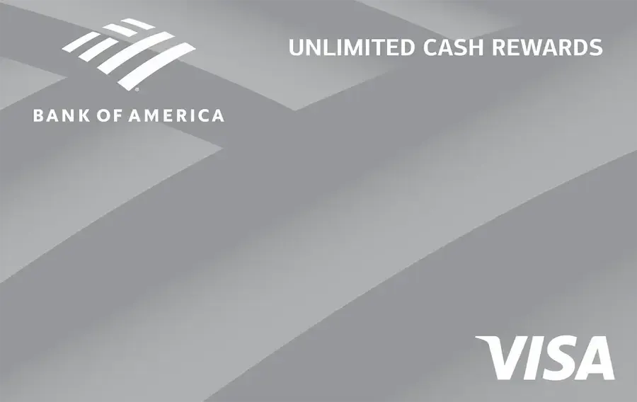 Bank of America Unlimited Cash Rewards Visa — Bank of America