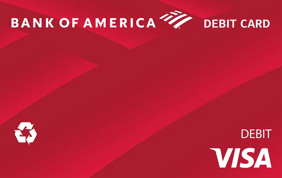 Bank of America Visa Debit Card — 画像の種類 2