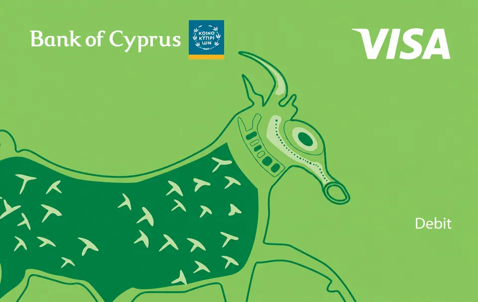 Bank of Cyprus Visa Classic Debit — Bank of Cyprus · 카드 이미지