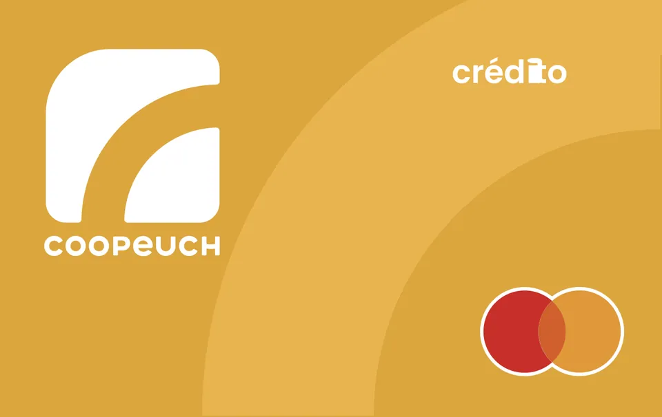 Coopeuch Mastercard Credit (Gold design) — Coopeuch · Kartenbild