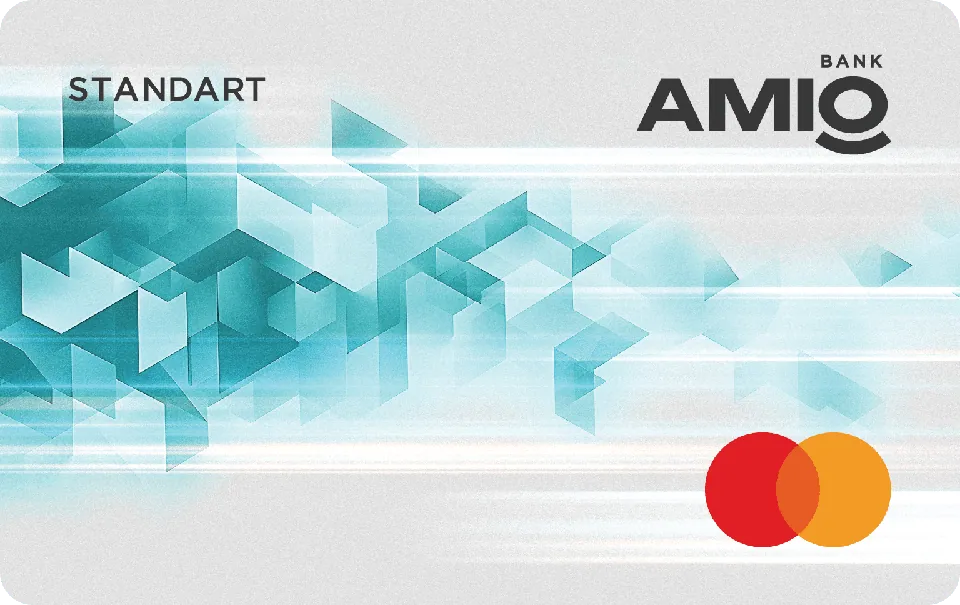 AMIO Mastercard Standard — AMIO Bank 卡面预览