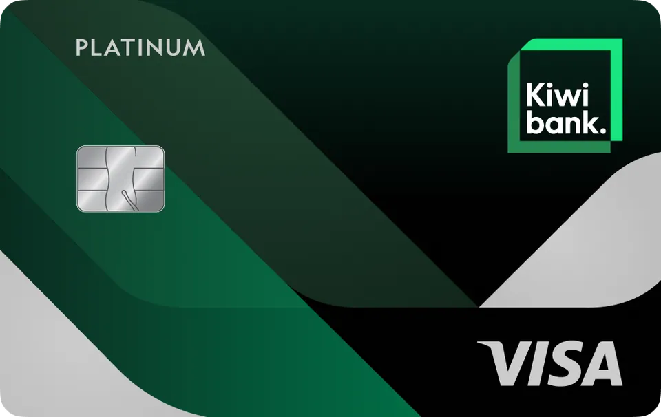 Kiwibank Platinum Visa — Kiwibank 卡面预览
