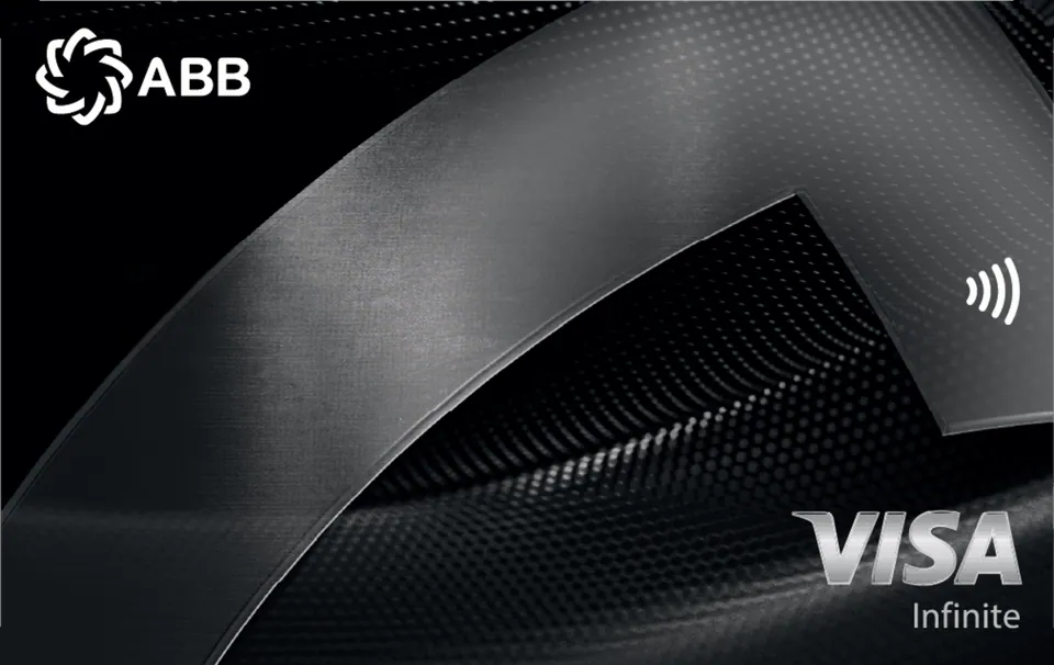 ABB Metal Visa Infinite — ABB · Design de cartão
