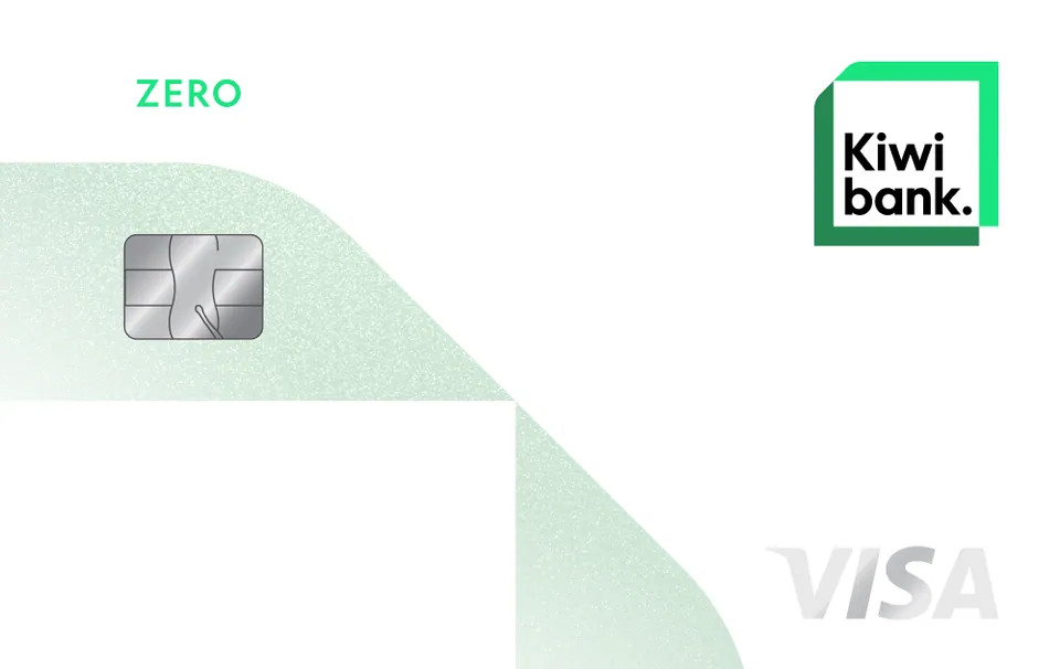 Kiwibank Zero Visa — Kiwibank 卡面预览