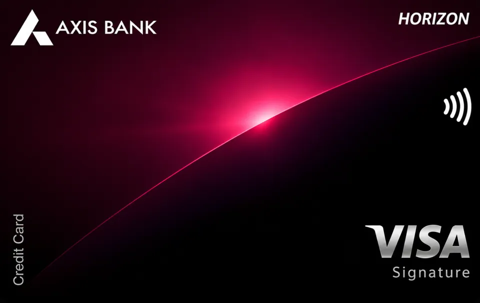 Axis Bank Horizon Visa Signature — Axis Bank · Card artwork