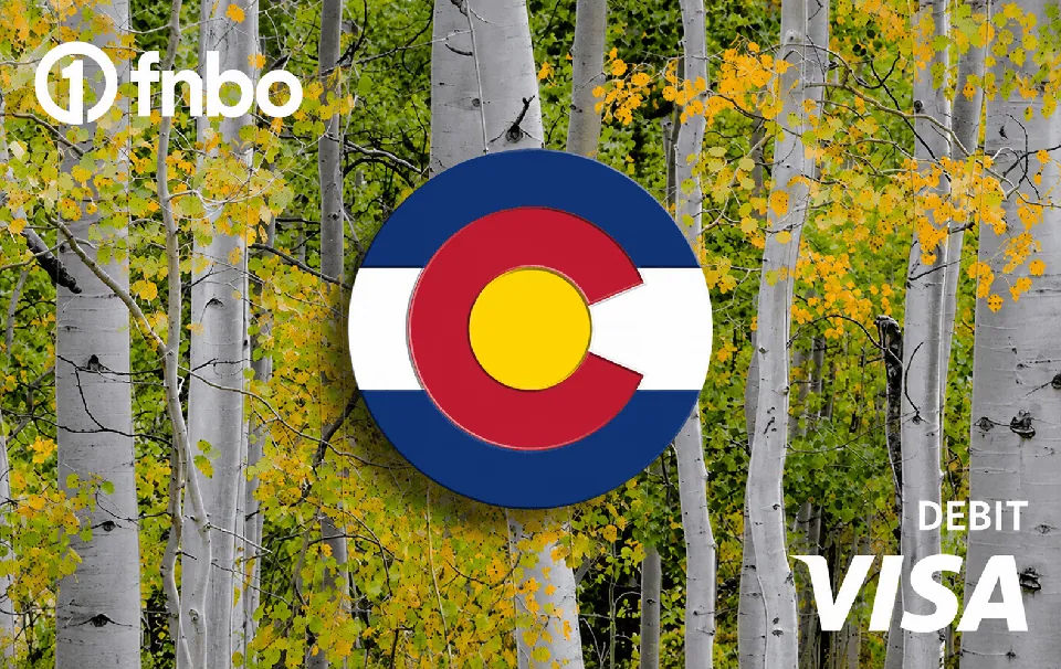 FNBO Visa Debit — Colorado Landscape — First National Bank of Omaha
