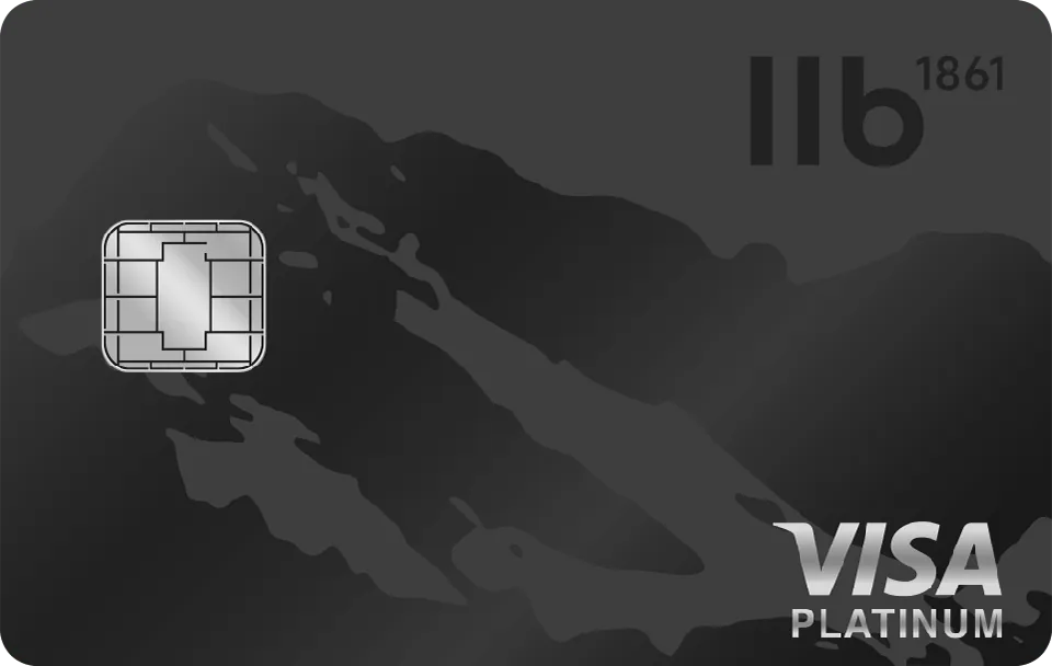 LLB Visa Platinum — Liechtensteinische Landesbank 卡面预览